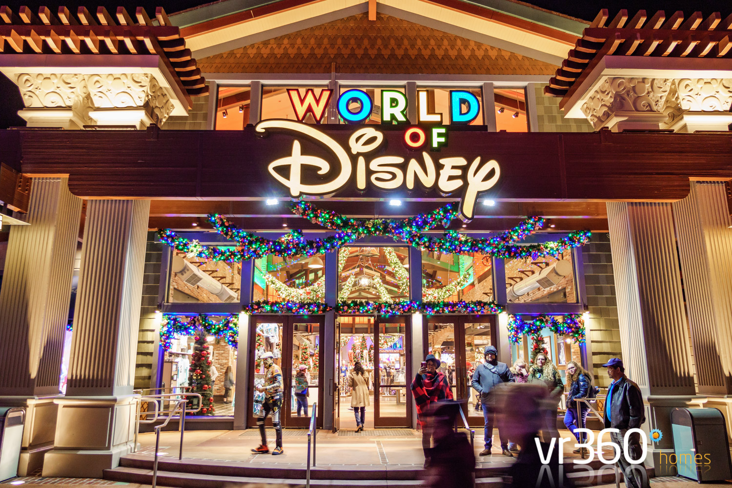 Disney Springs at Christmas