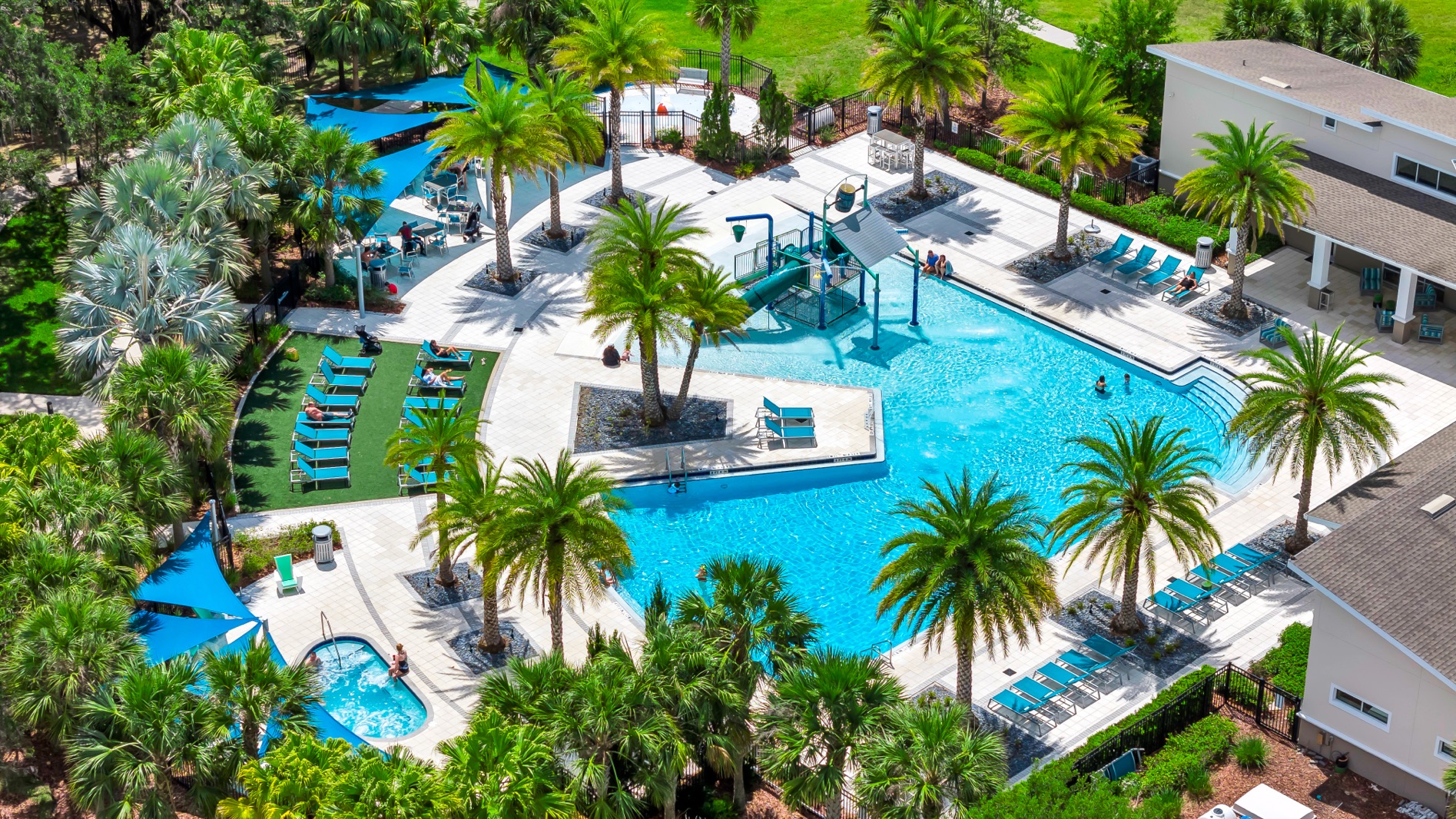 Veranda palms resort clubhouse in Kissimmee, Florida