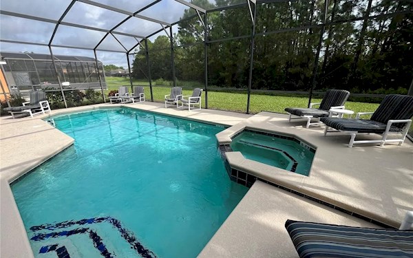 Fabulous Large 6 bed Home with Extended Pool Deck & Conservation 