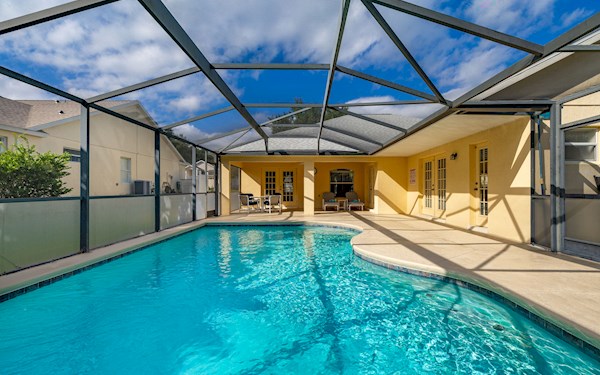 Spacious 4-Bedroom Villa Near Disney with Private SE Facing Pool