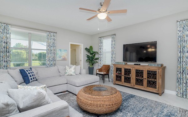 Champions Gate 6 Bed 6 Bath | Open View to Rear