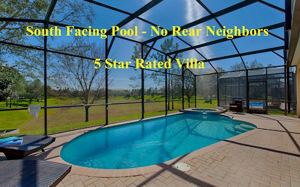 South Facing Pool with No Rear Neighbours | Windsor Hills Villa