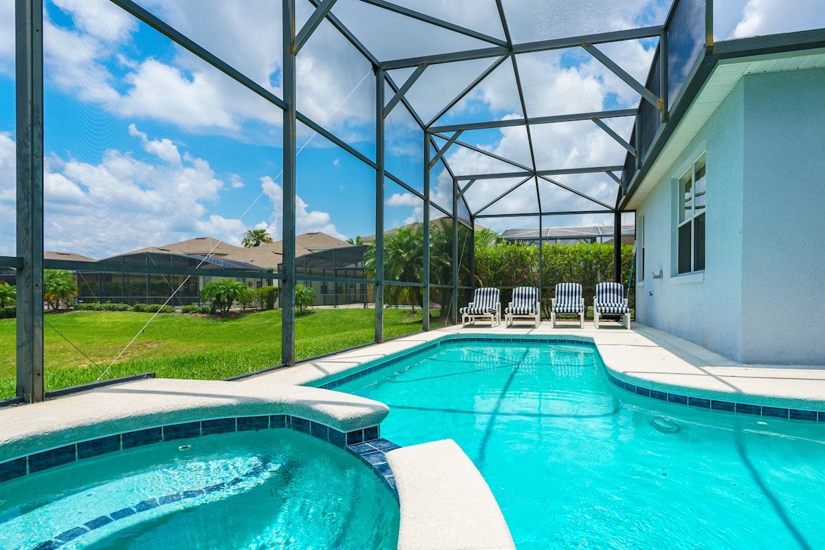 Pool Area at Tower Lake Villa