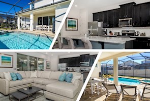 Solara Resort | 4 Bed 3 Bath Villa | South Facing Pool