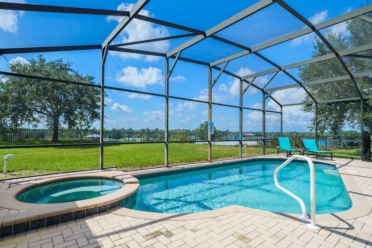 South West Facing Pool