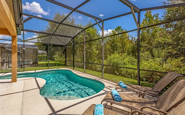 Luxury 4 bed villa with a private South facing pool.