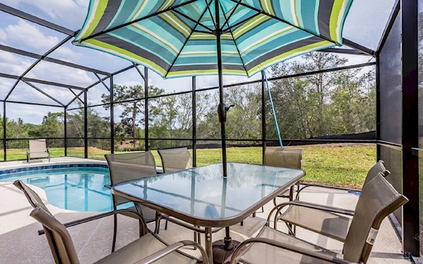 4 Bed, 3 Bath Villa on Gated Resort with South Facing Pool