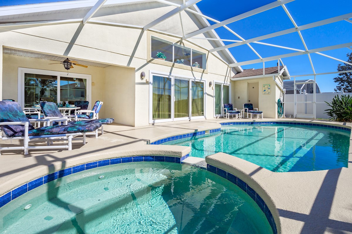 South Facing Pool Area