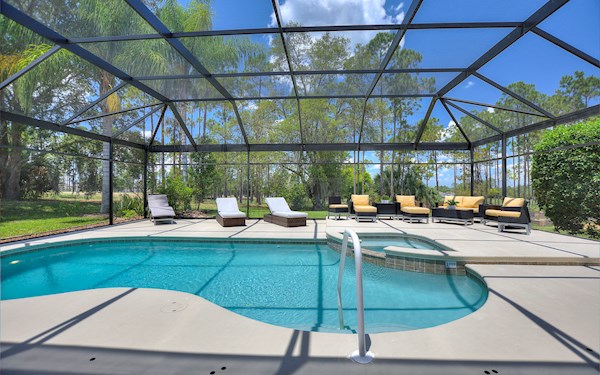 Spectacular sunset villa stunning saltwater pool